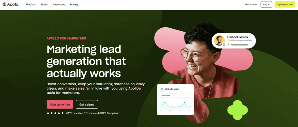 Millions of sellers at over 500,000 companies beat their number with Apollo