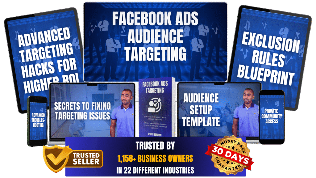 facebook ads targeting formula product mockup