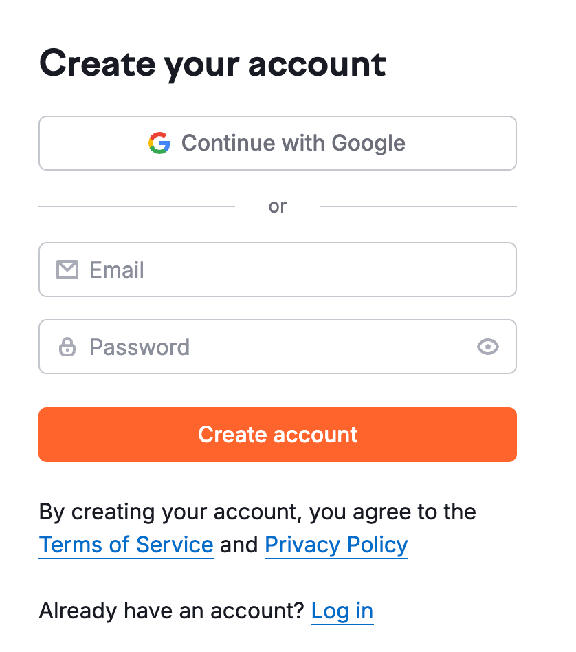 create semrush account proccess email required.